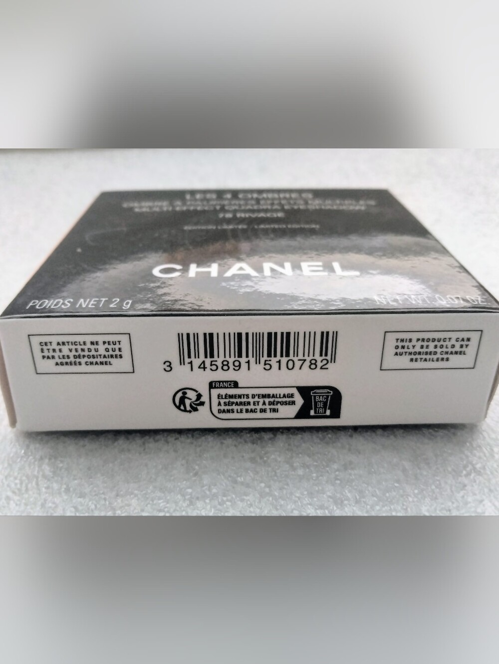 CHANEL Limited Edition 78 Rivage Les 4 Ombres Eyeshadow Palette - Picture 8 of 9
